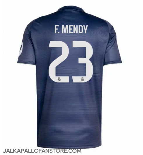 Real Madrid Ferland Mendy #23 Vieraspaita 2025-26 Lyhythihainen Real Madrid Ferland Mendy #23 Vieraspaita 2025-26 Lyhythihainen